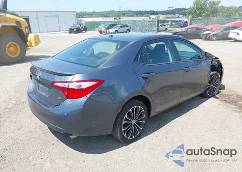 2016 Toyota Corolla S Premium from USA, damaged, VIN 2T1BURHE8GC531318